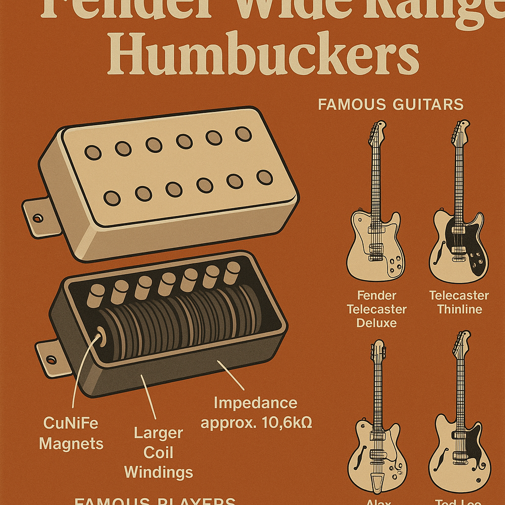 Fender Wide Range Humbuckers: A Bright Spark in Humbucker History
