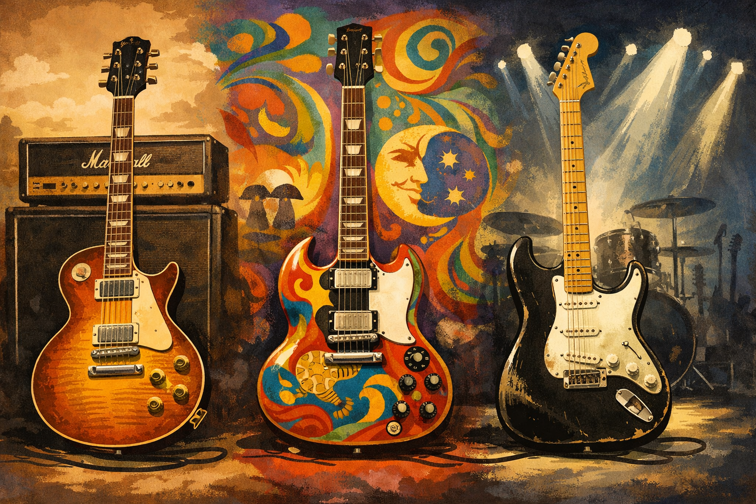 The Guitars of Eric Clapton: From Bluesbreaker to “Blackie” – Fat