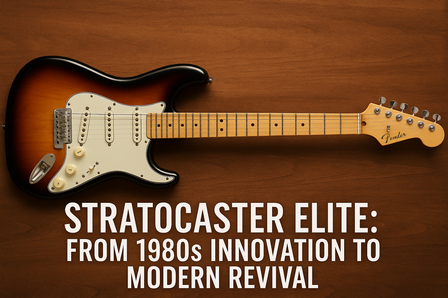 The Fender Elite Series: From 1980s Innovation to Modern Revival