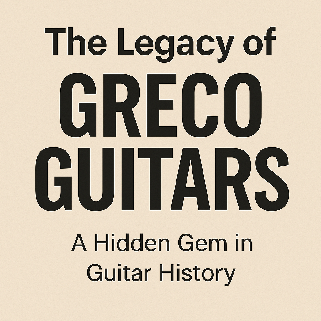 The Legacy of Greco Guitars: A Hidden Gem in Guitar History