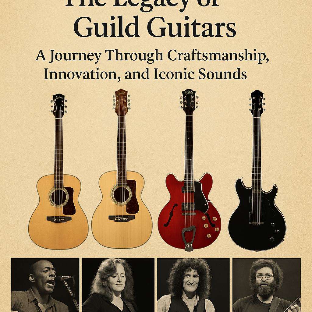 The Legacy of Guild Guitars: A Journey Through Craftsmanship, Innovation, and Iconic Sounds