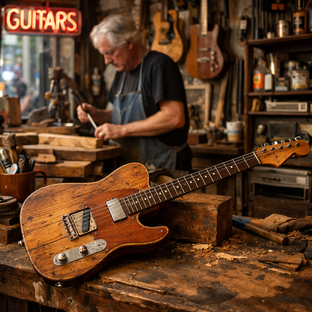 Carmine Street Guitars: Rick Kelly and the Soul of New York Wood
