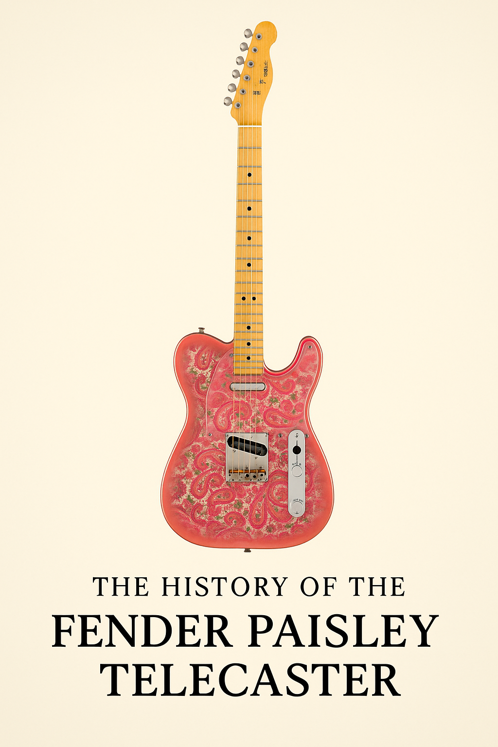 The History of the Fender Paisley Telecaster – Psychedelic Twang and Timeless Style
