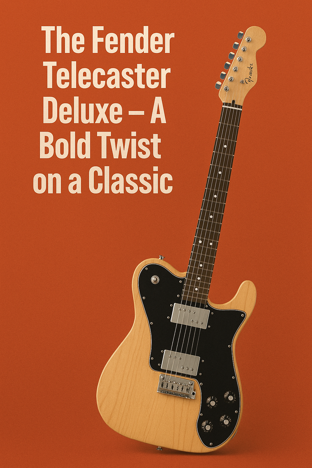 The Fender Telecaster Deluxe – A Bold Twist on a Classic