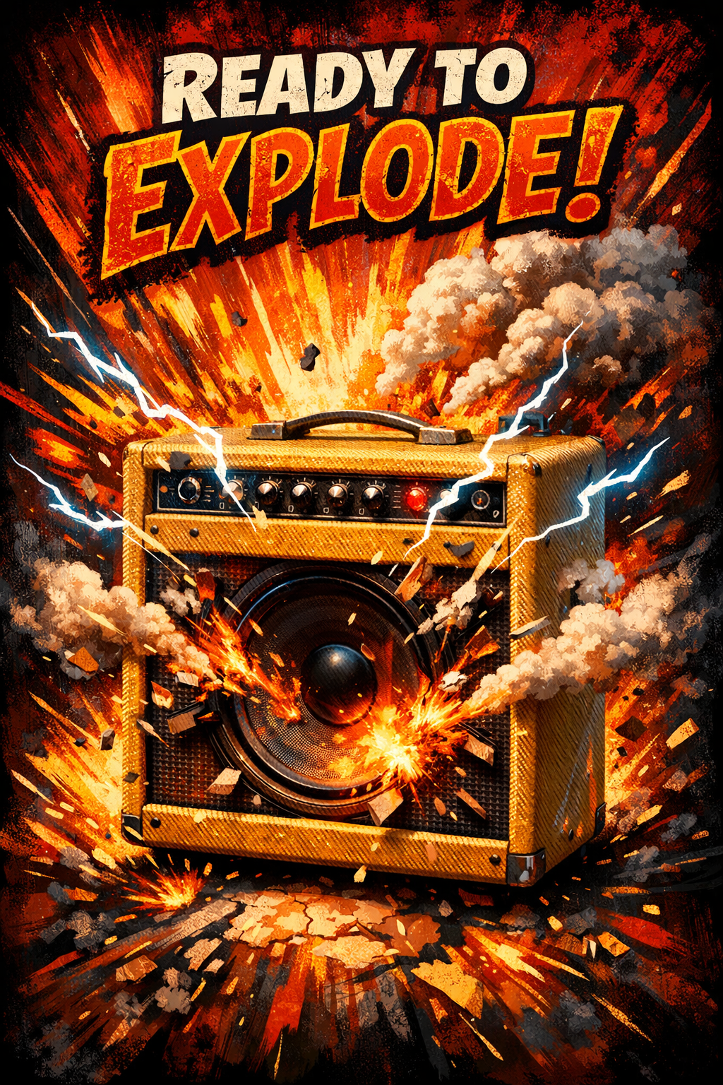Ready To Explode! - Abstract Art Print