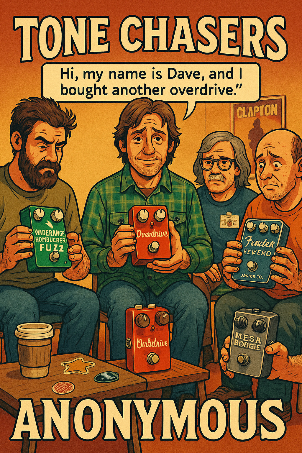 Tone Chasers Anonymous - Humorous Art Print