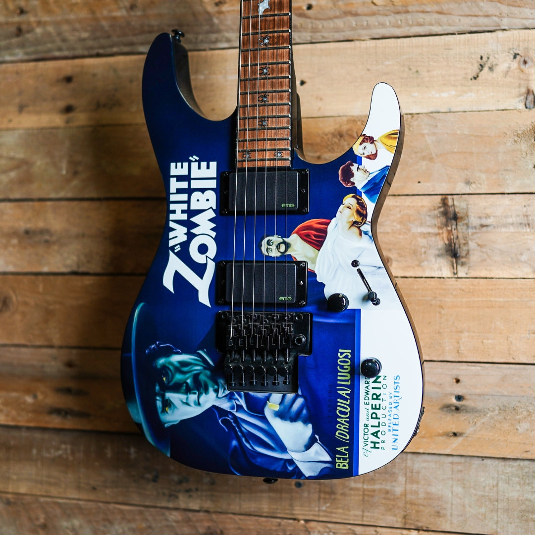 ESP LTD Kirk Hammett Signature KH-WZ White Zombie