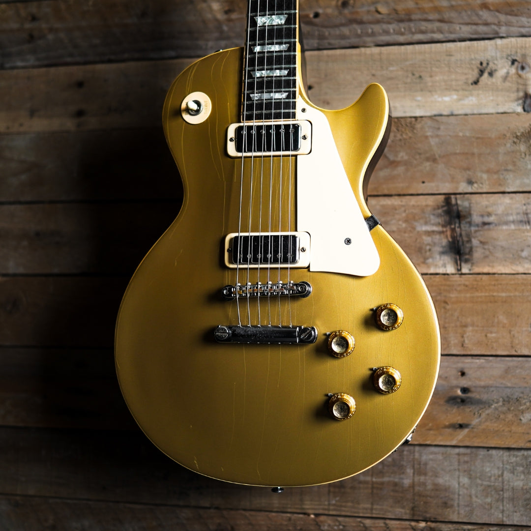 1970 ギブソン レスポール デラックス ゴールド トップ – Fat Bottom