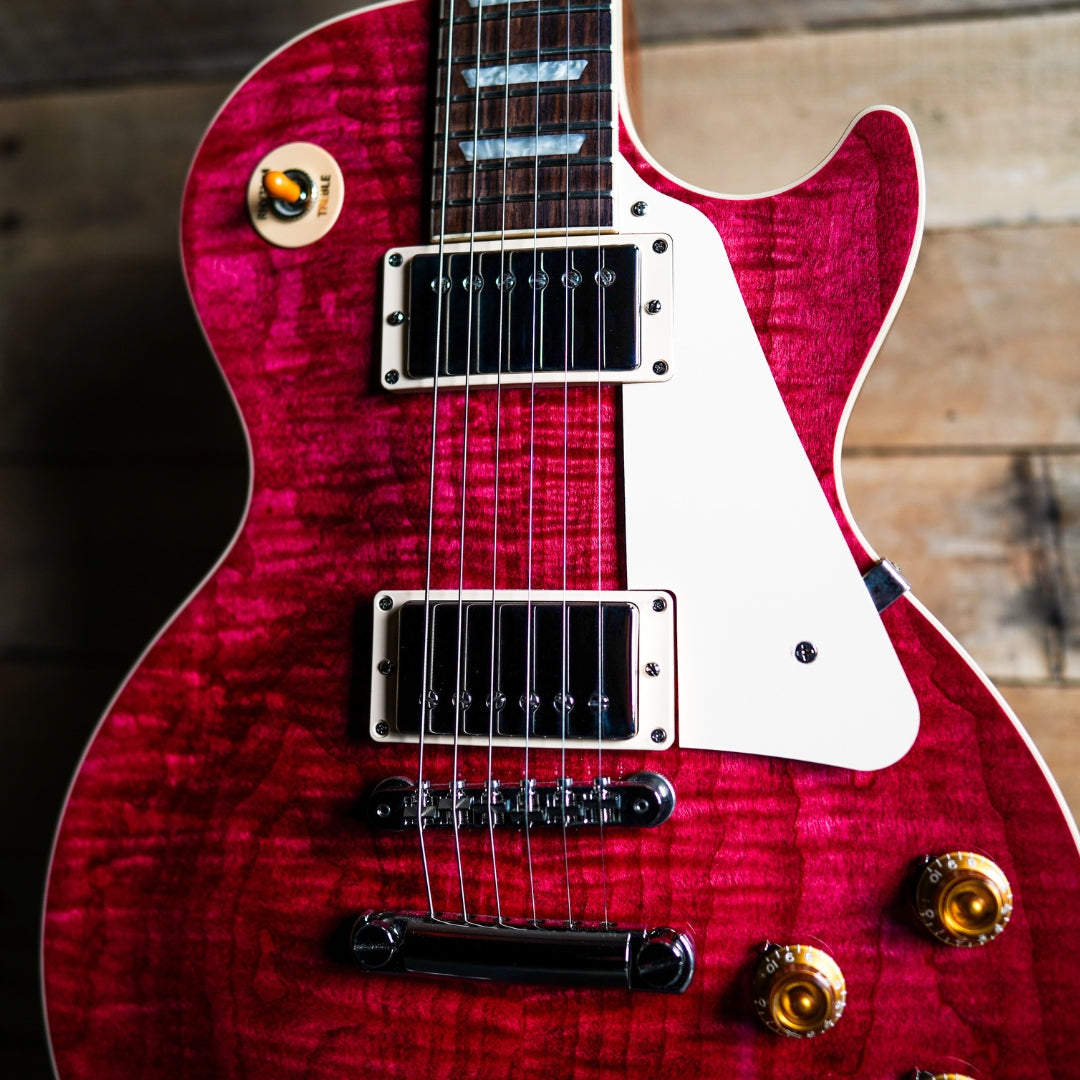 Gibson Les Paul Standard '50s Figured in Translucent Fuchsia
