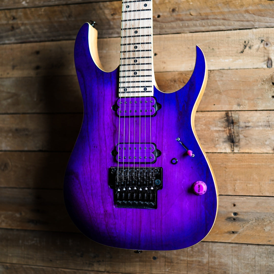 Ibanez RG752AHM-RPB in Royal Plumb Burst