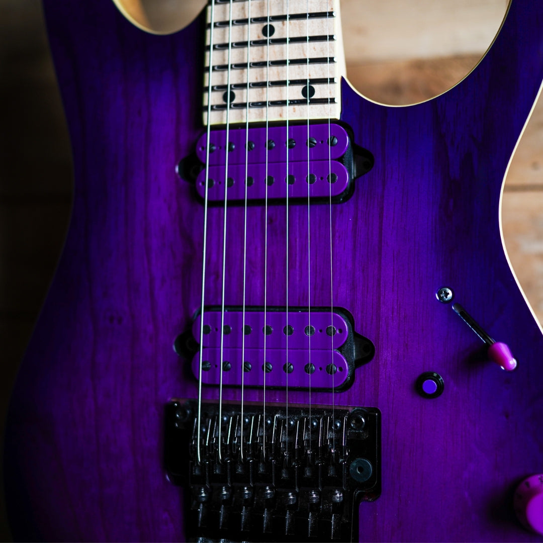 Ibanez RG752AHM-RPB in Royal Plumb Burst