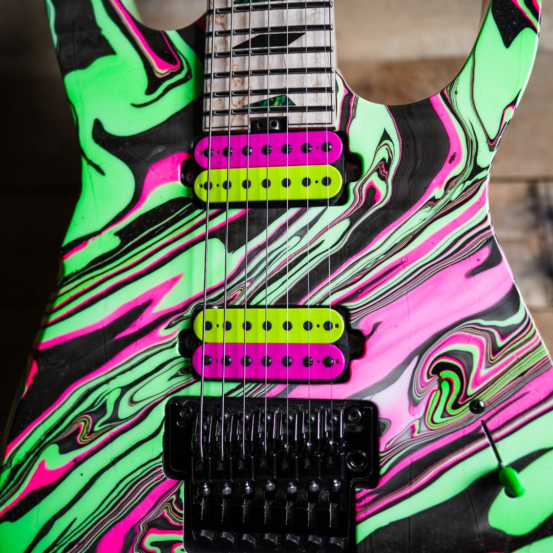 Dennison Guitars Alpha 7 in Swirl
