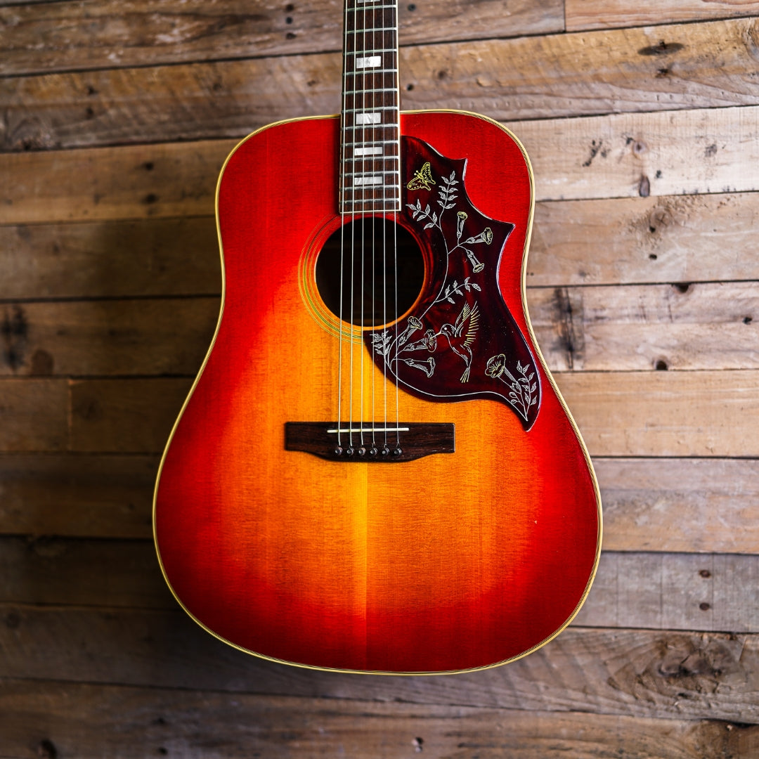 1970 Gibson Hummingbird Custom in Cherry Sunburst – Fat Bottom Guitars
