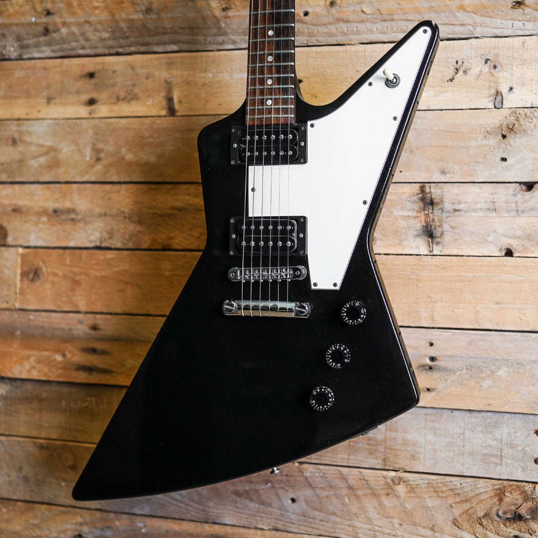 1995 Gibson Explorer '76 Reissue In Ebony