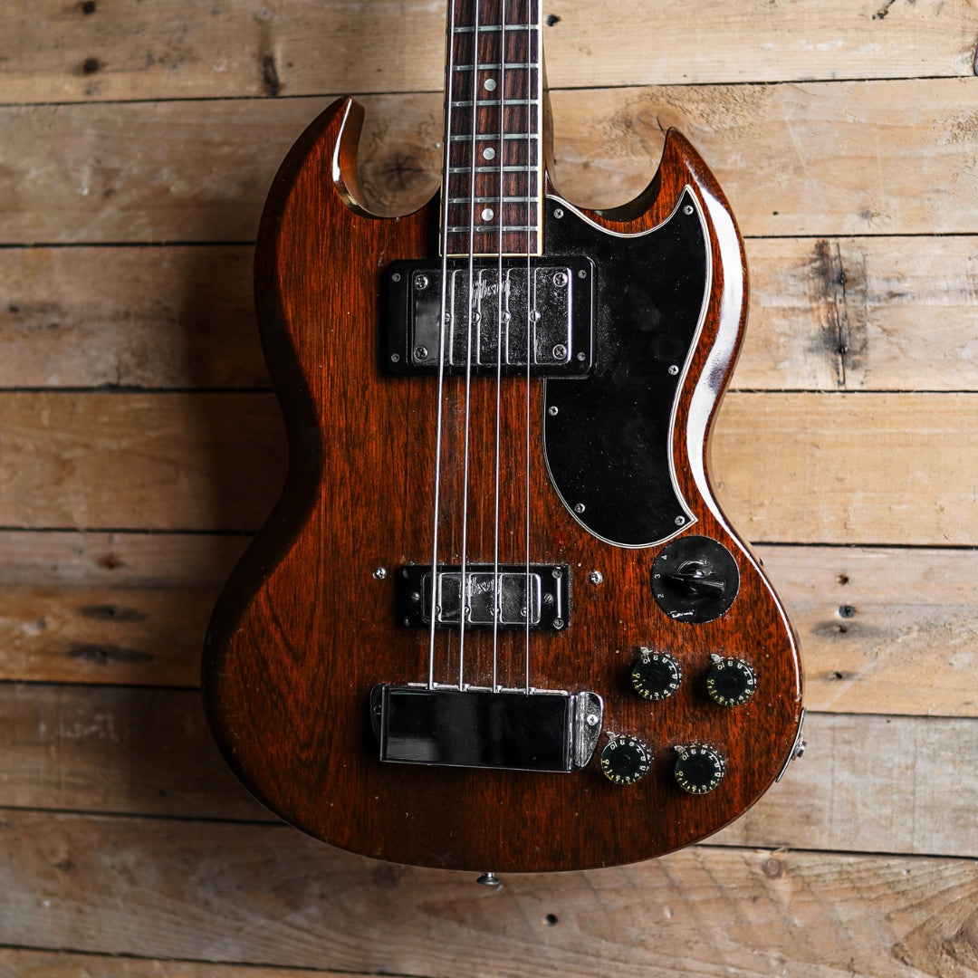 1972 Gibson EB-3 Slotted Headstock Bass in Walnut