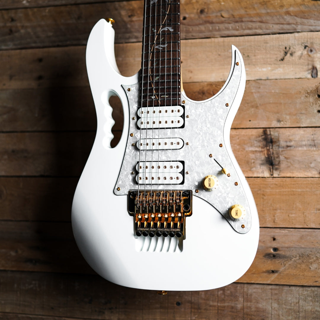 Ibanez Prestige JEM7V7 Steve Vai Signature 7-String in White