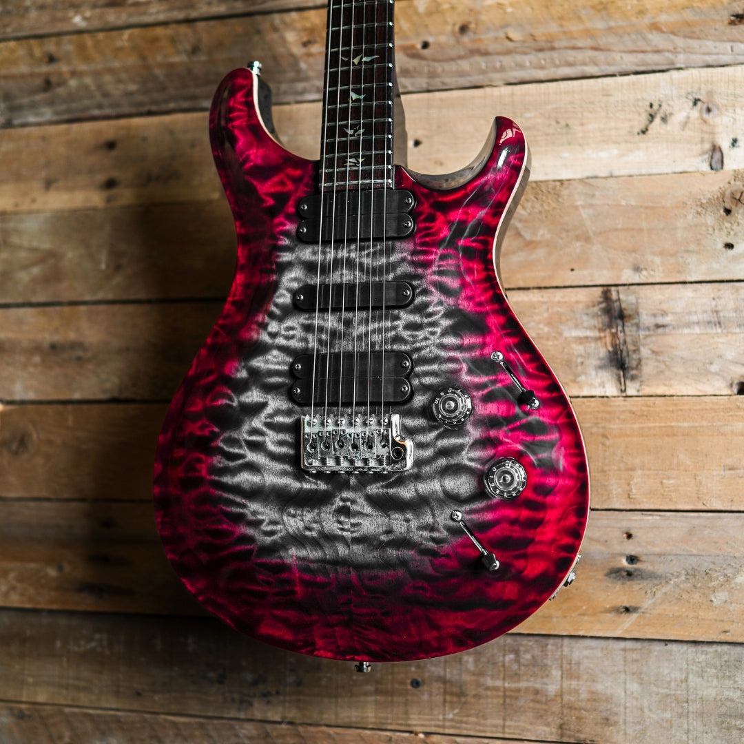 PRS 513 10 Top Quilt in Charcoal Purpleburst
