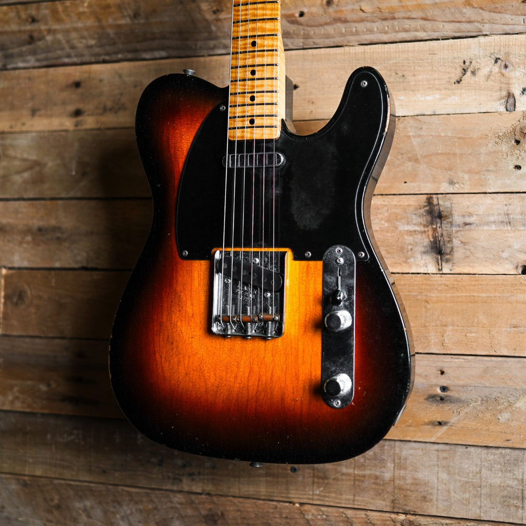 Fender Custom Shop Custom 50s Telecaster Relic Masterbuilt by John English - Two-Tone Sunburst