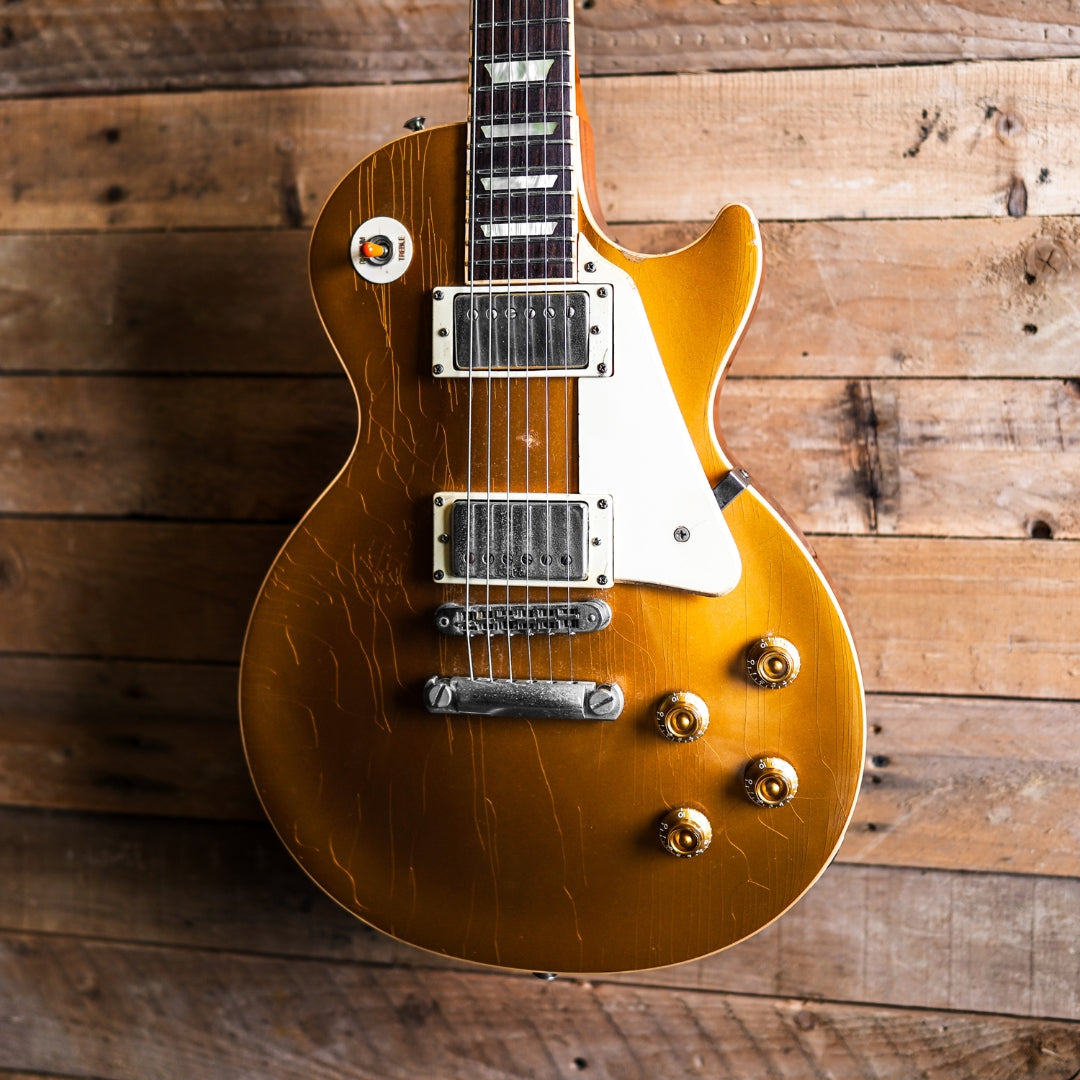 2005 Gibson Les Paul Standard Goldtop With Tim Shaw Pickups