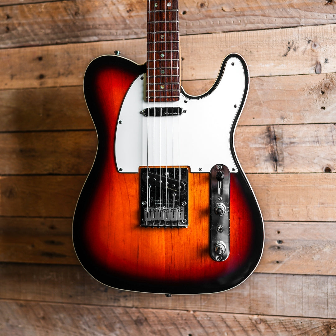 2000 Fender American Deluxe Power Telecaster with Power Bridge in 3-Tone Sunburst