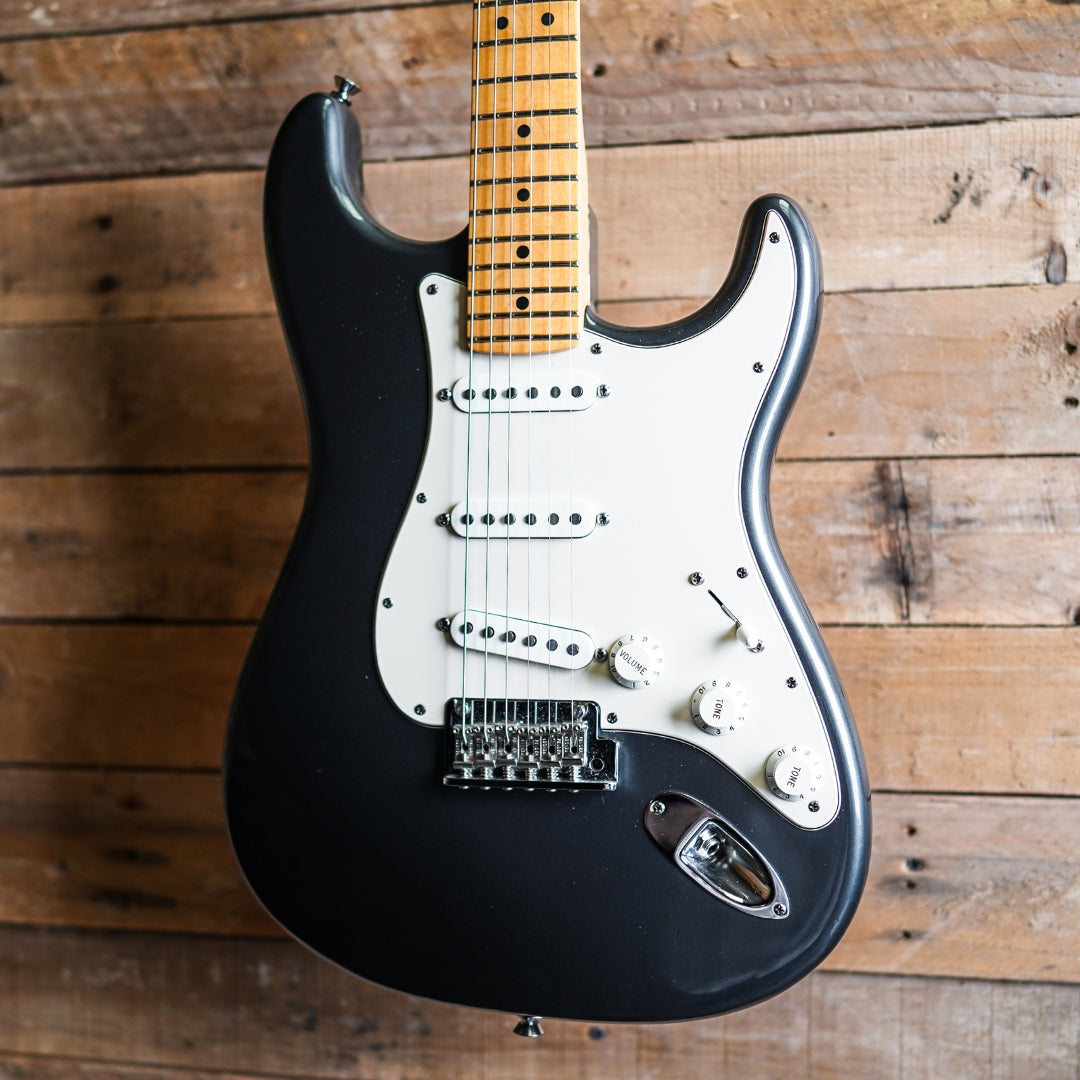 2011 Fender American Standard Stratocaster In Charcoal Frost Metallic