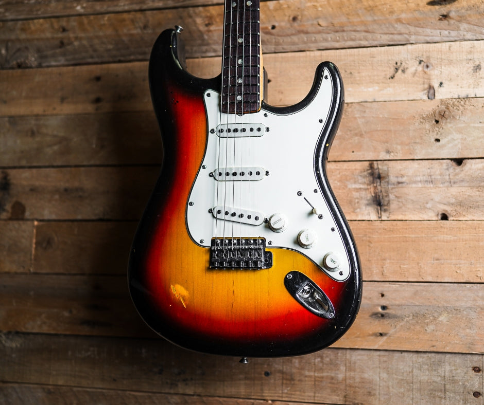 1966 Fender Stratocaster In 3-Tone Sunburst