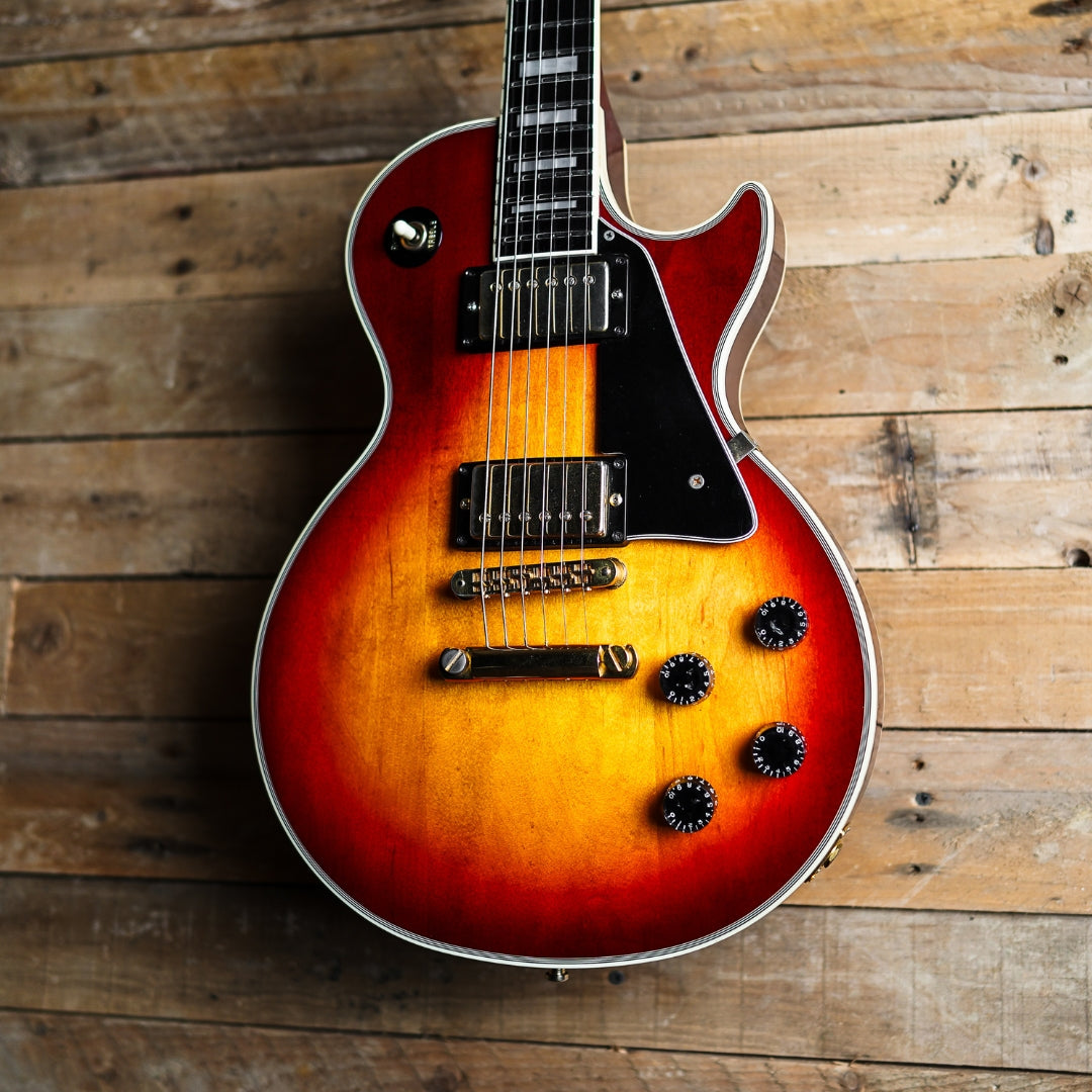 1988 Gibson Les Paul Custom In Cherry Sunburst – Fat Bottom Guitars