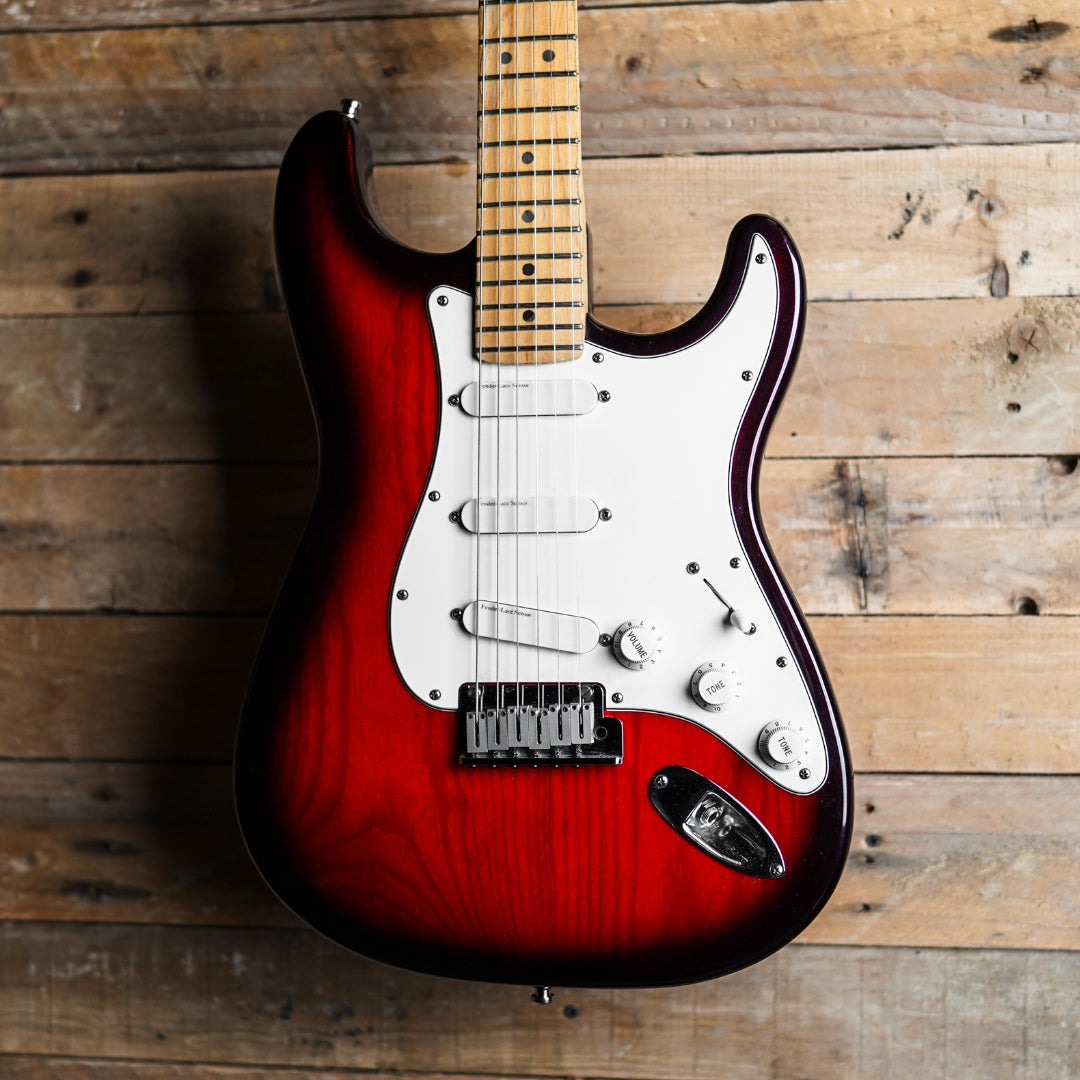 1991 Fender Stratocaster Plus In Crimson Frost