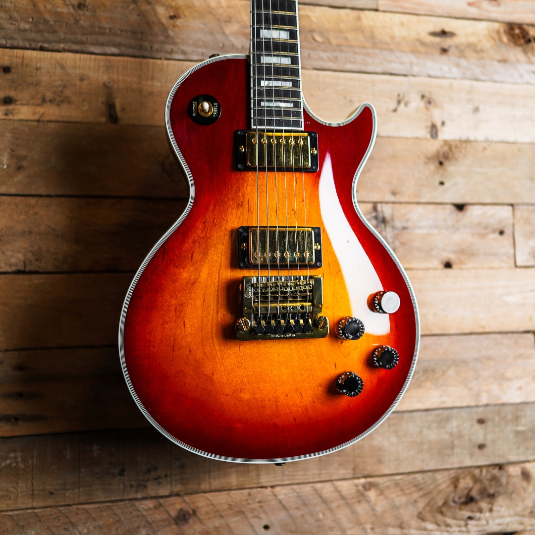 1989 Gibson Les Paul Custom With Kahler Tremolo In Cherry Sunburst