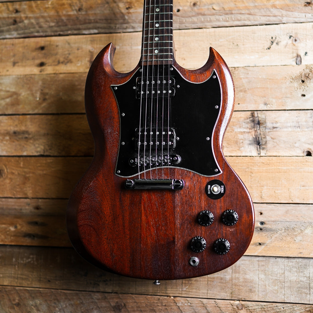 2009 Gibson SG Special Faded In Worn Brown – Fat Bottom Guitars