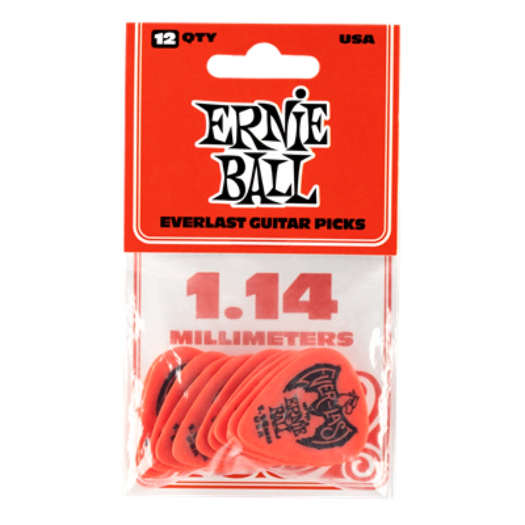 Ernie Ball Everlast 12 Pack 1.14mm Guitar Picks