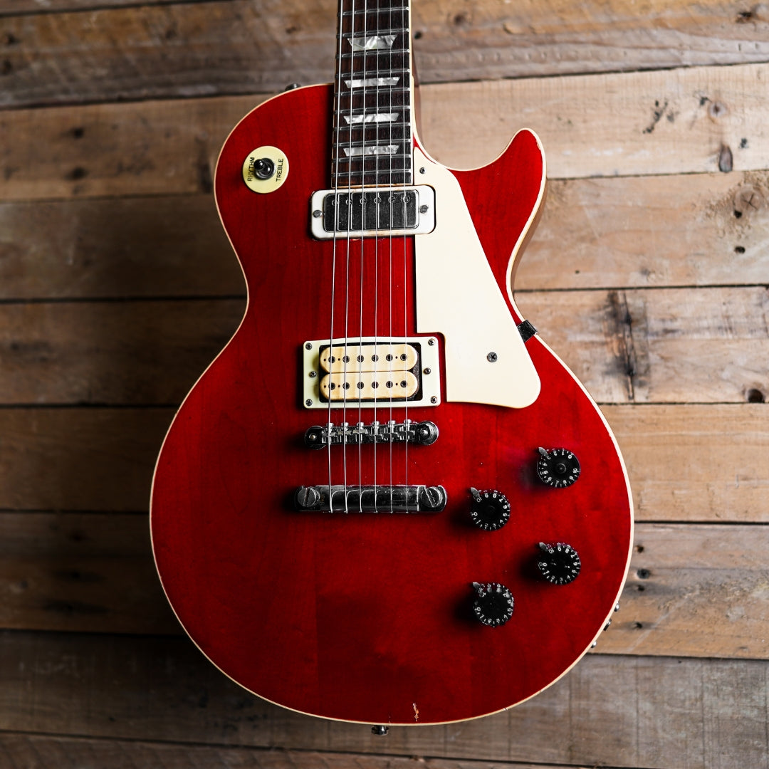 1975 Gibson Les Paul Deluxe In Cherry – Fat Bottom Guitars
