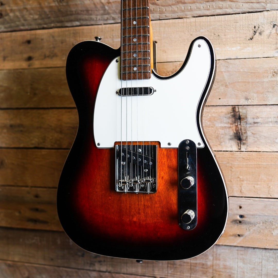 2022 Squier Classic Vibe 60s Custom Telecaster In 3 Tone Sunburst