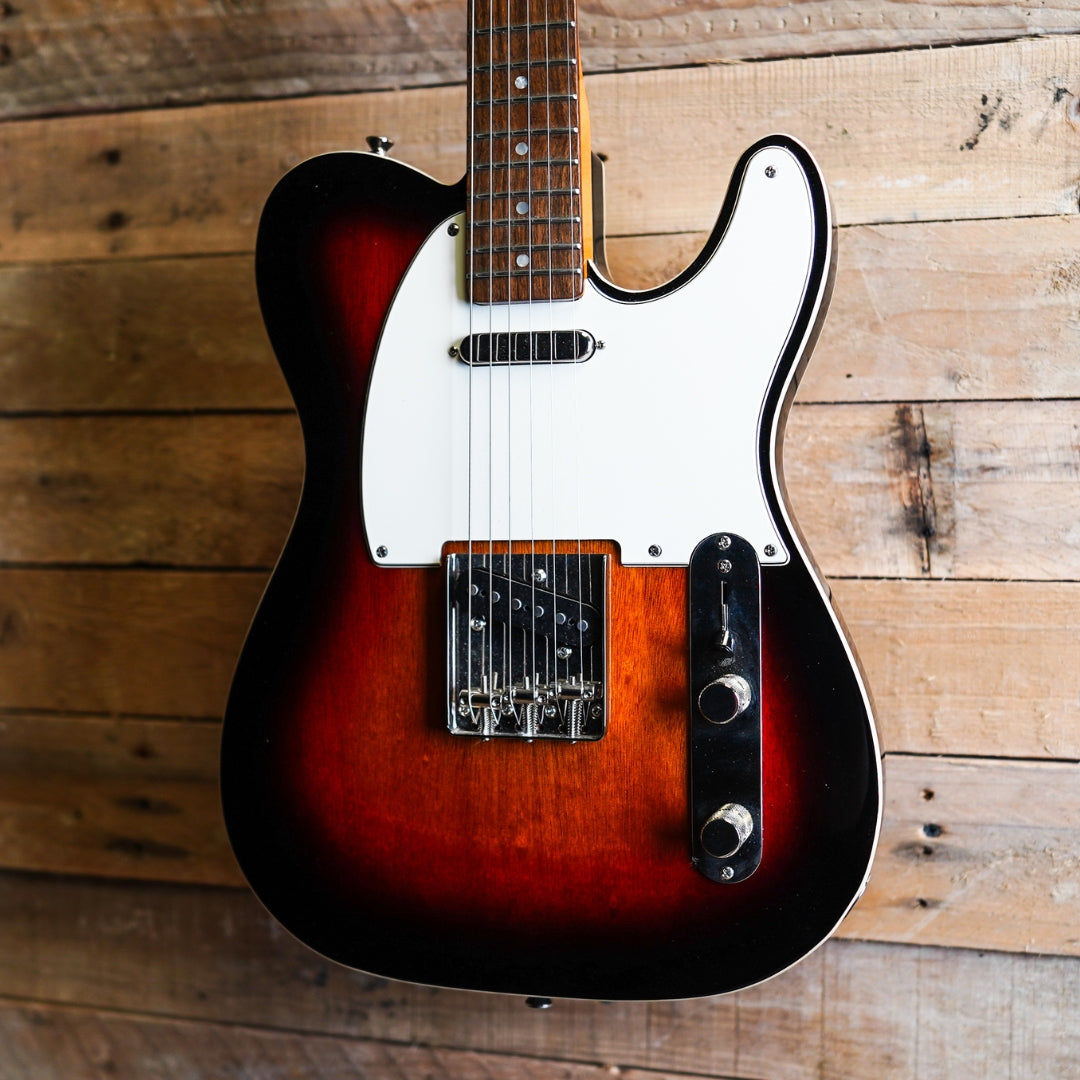 2022 Squier Classic Vibe 60s Custom Telecaster In 3 Tone Sunburst