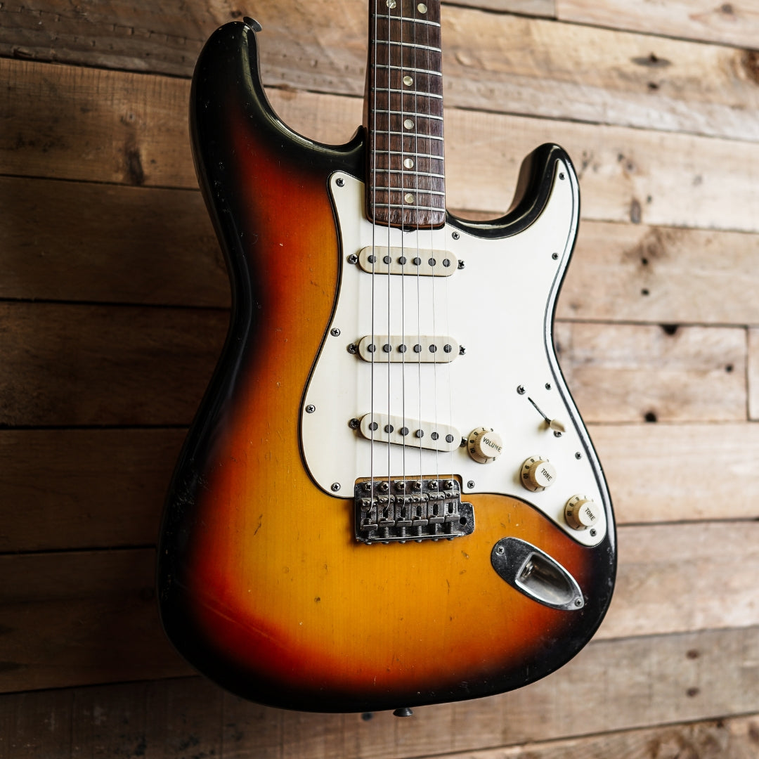 1969 Fender Stratocaster In 3-Tone Sunburst