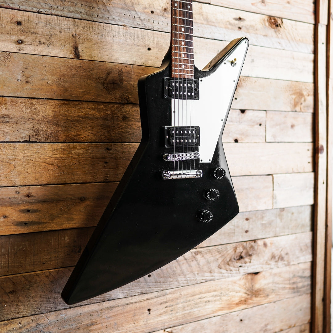 1995 Gibson Explorer '76 Reissue In Ebony