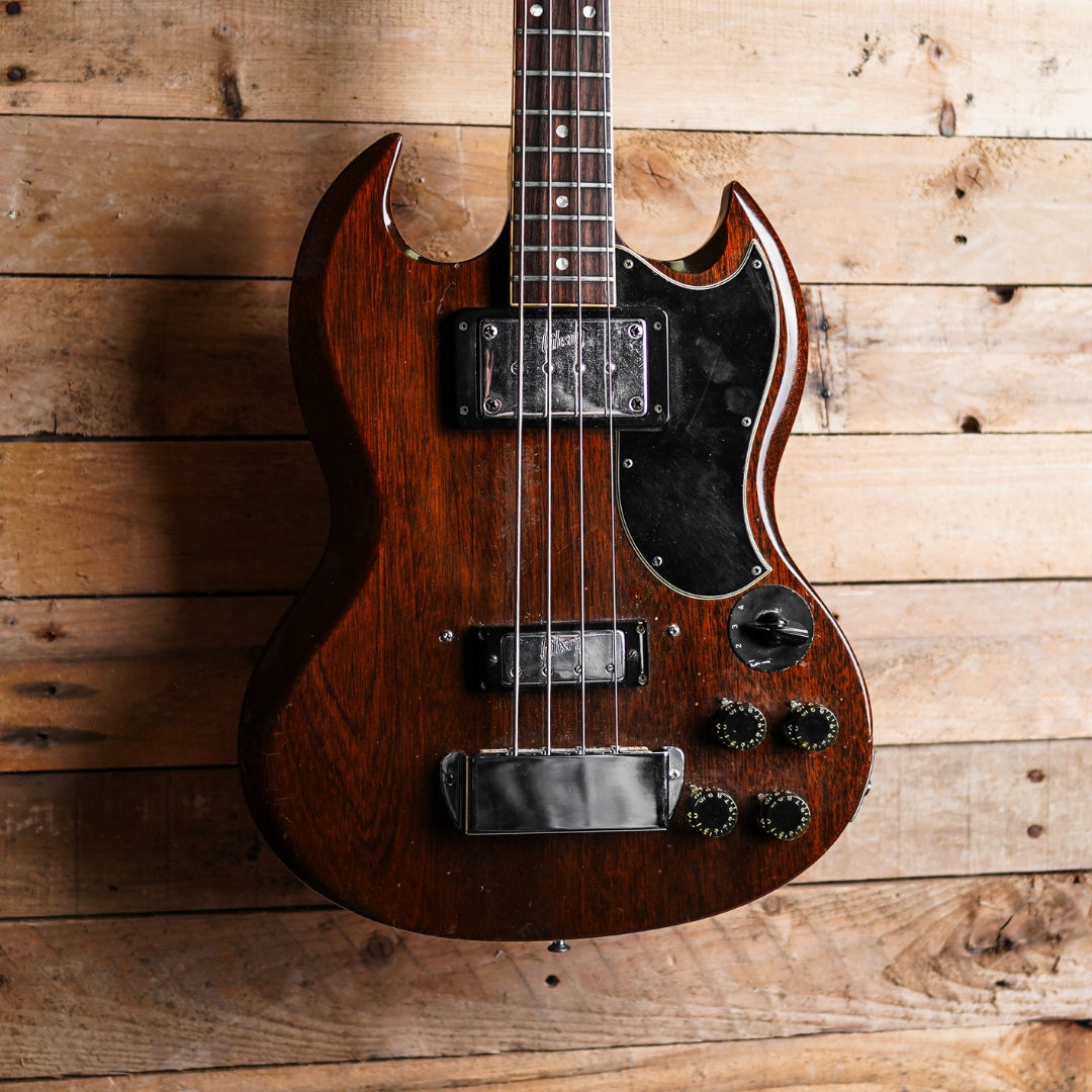 1972 Gibson EB-3 Slotted Headstock Bass in Walnut