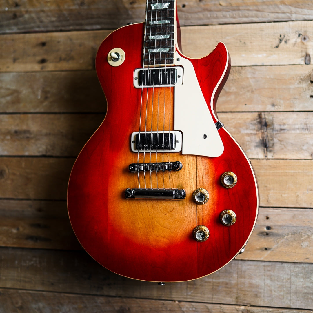 1975 Gibson Les Paul Deluxe in Cherry Sunburst - Modified – Fat