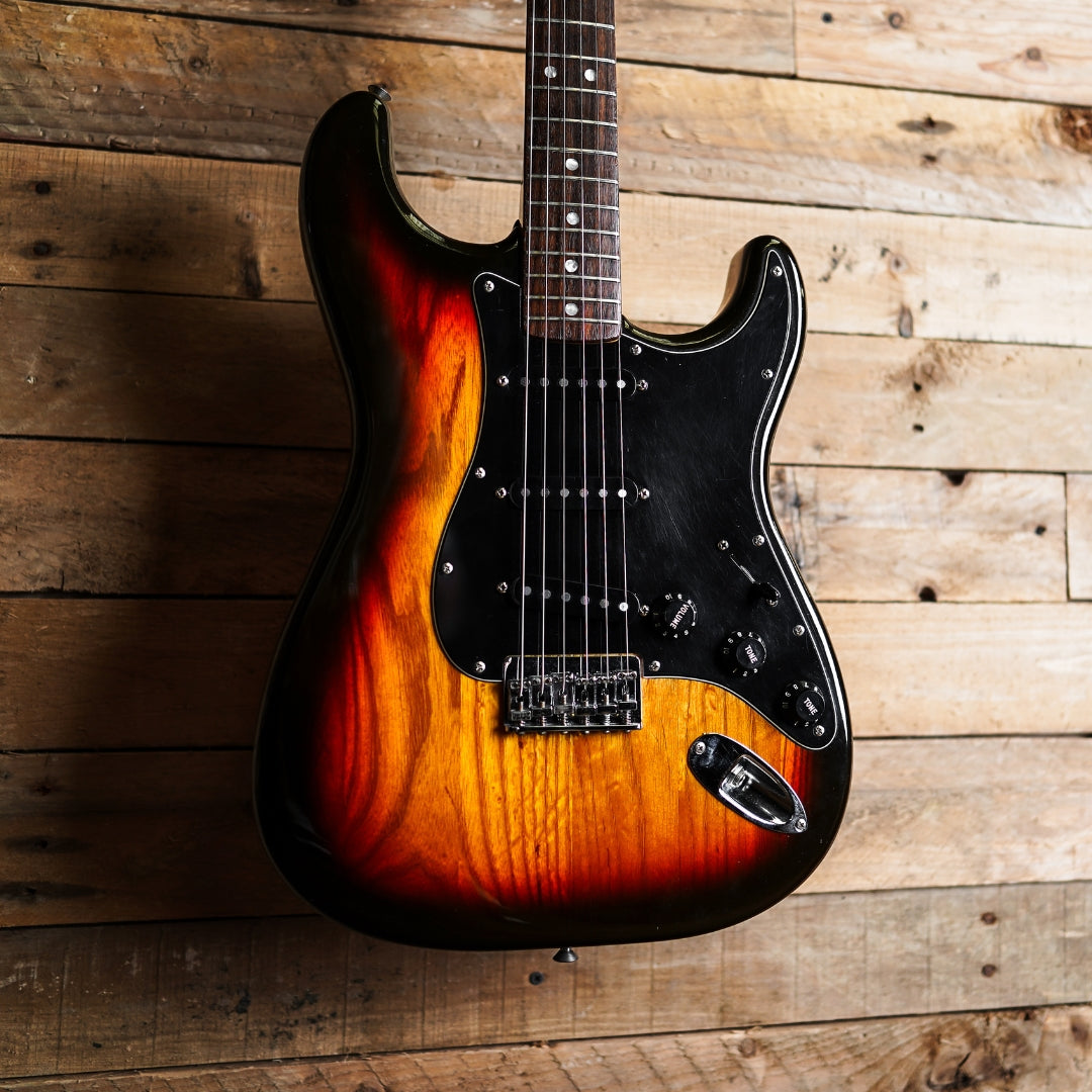 1980 Fender Hardtail Stratocaster in 3-Tone Sunburst