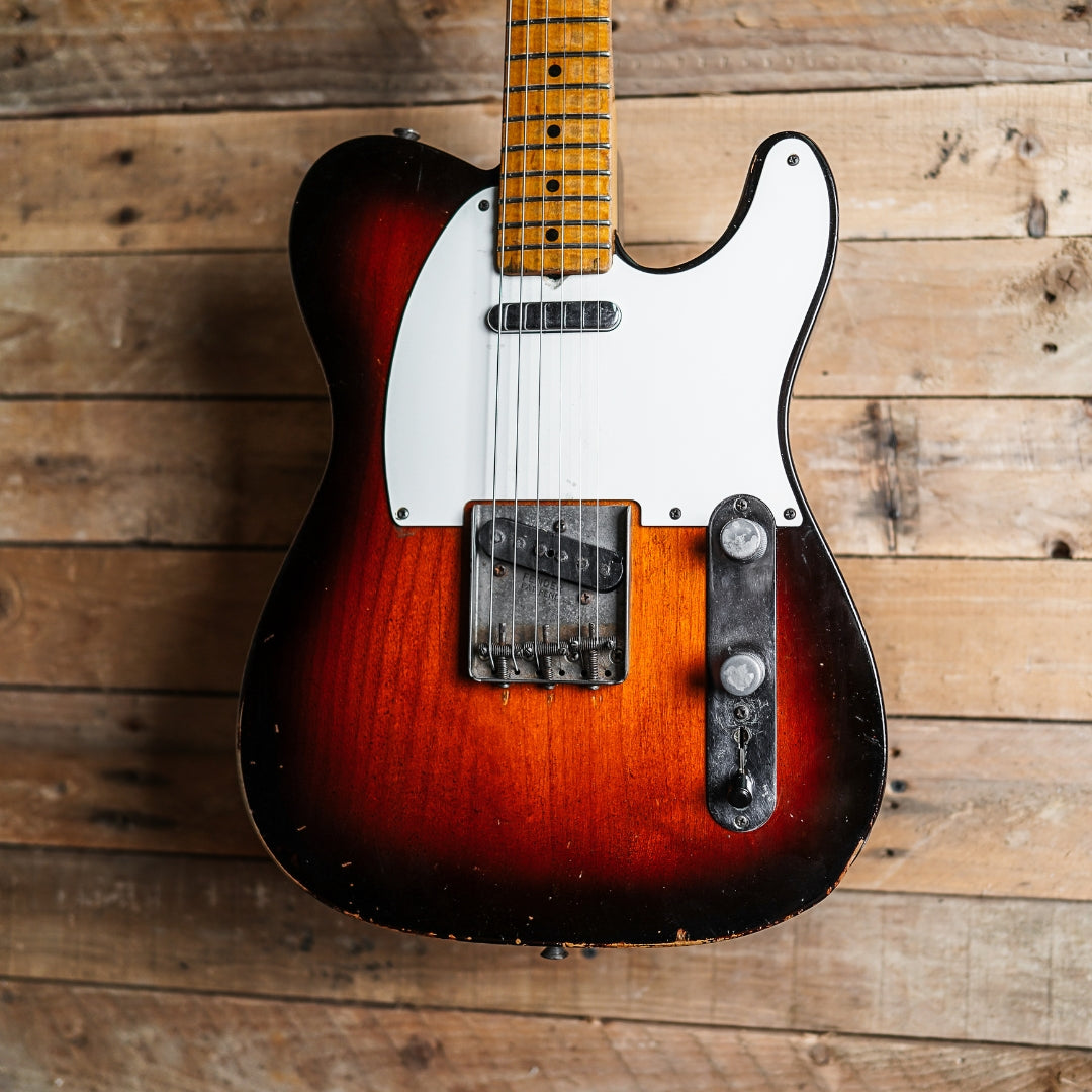 1957 Fender Telecaster In 2-Tone Sunburst
