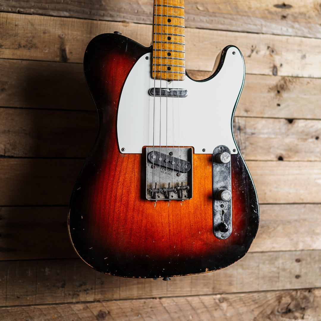 1957 Fender Telecaster In 2-Tone Sunburst