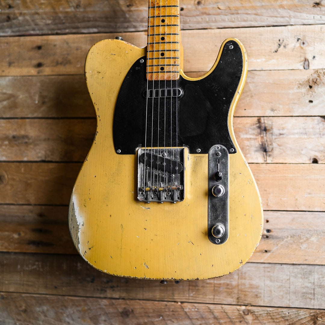 1996 Fender Custom Shop '51 Nocaster Vince Cunetto Relic In Butterscotch Blonde