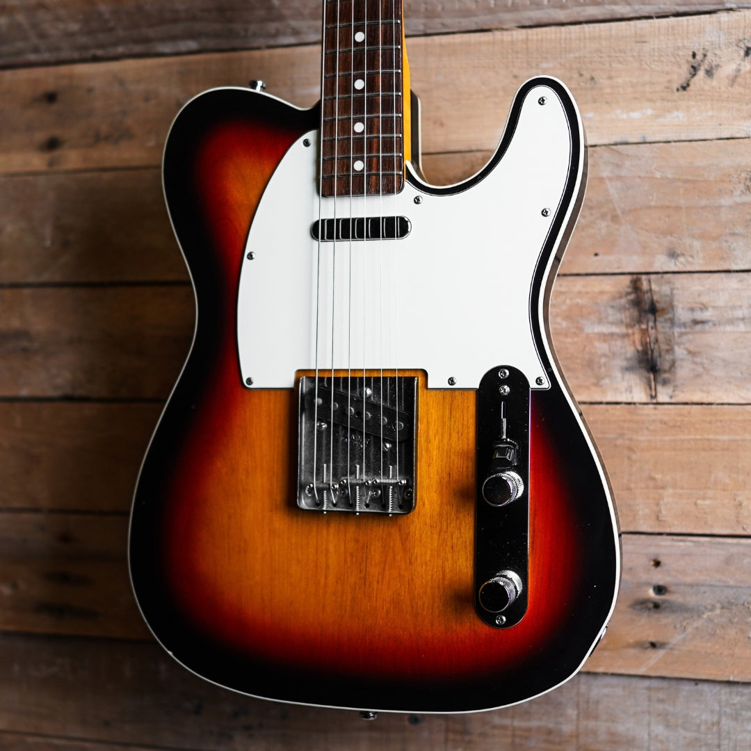 1995 Fender MIJ Telecaster '62 Custom In 3 Tone Sunburst