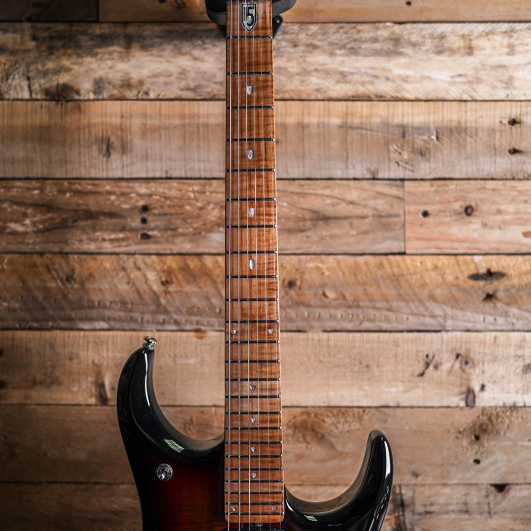 Music Man JP15 John Petrucci Signature - Tiger Eye Flame