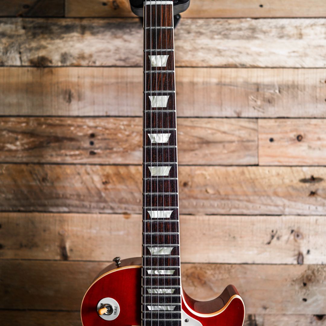 2011 Gibson Custom Shop Les Paul '58 Reissue Plaintop In Washed Cherry