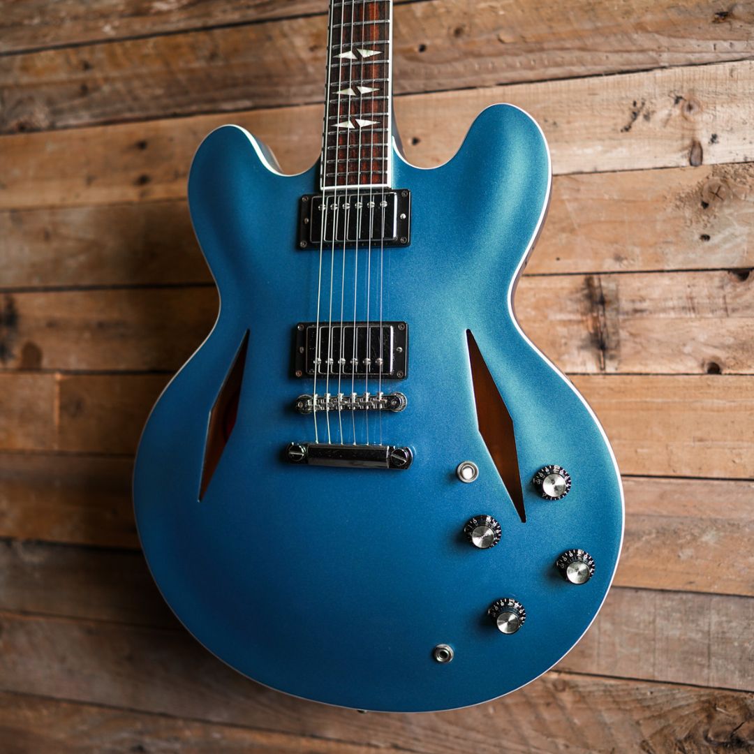 2014 Gibson DG335 Dave Grohl Signature Guitar In Pelham Blue '180 of 200'
