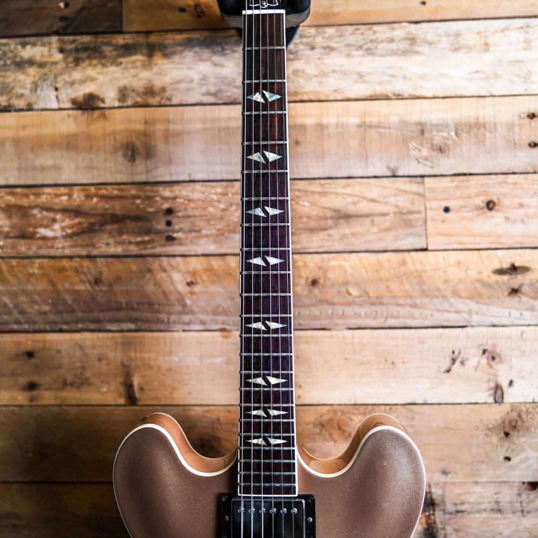 2014 Gibson DG335 Dave Grohl Signature In Gold Metallic '344 of 400'