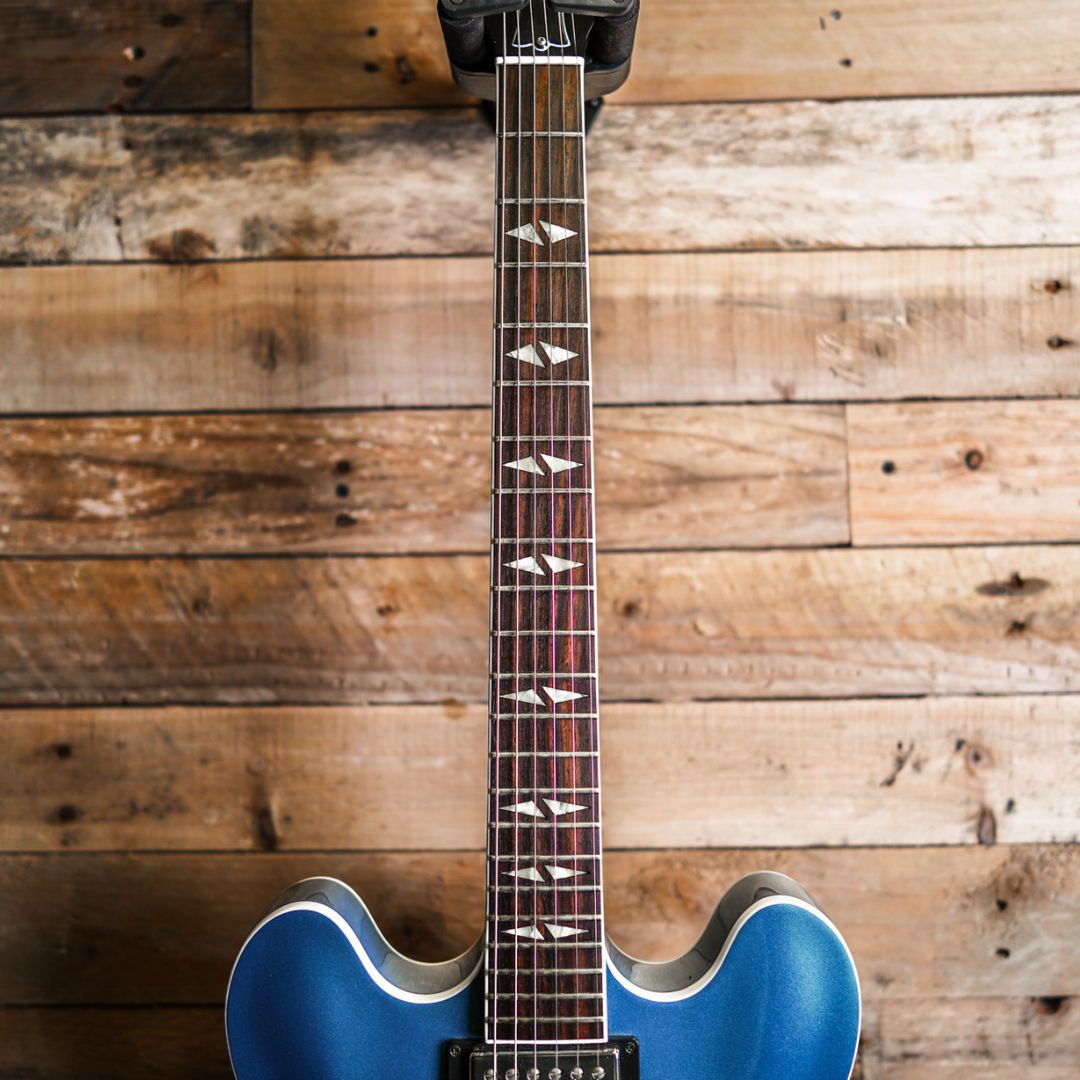 2014 Gibson DG335 Dave Grohl Signature Guitar In Pelham Blue '180 of 200'