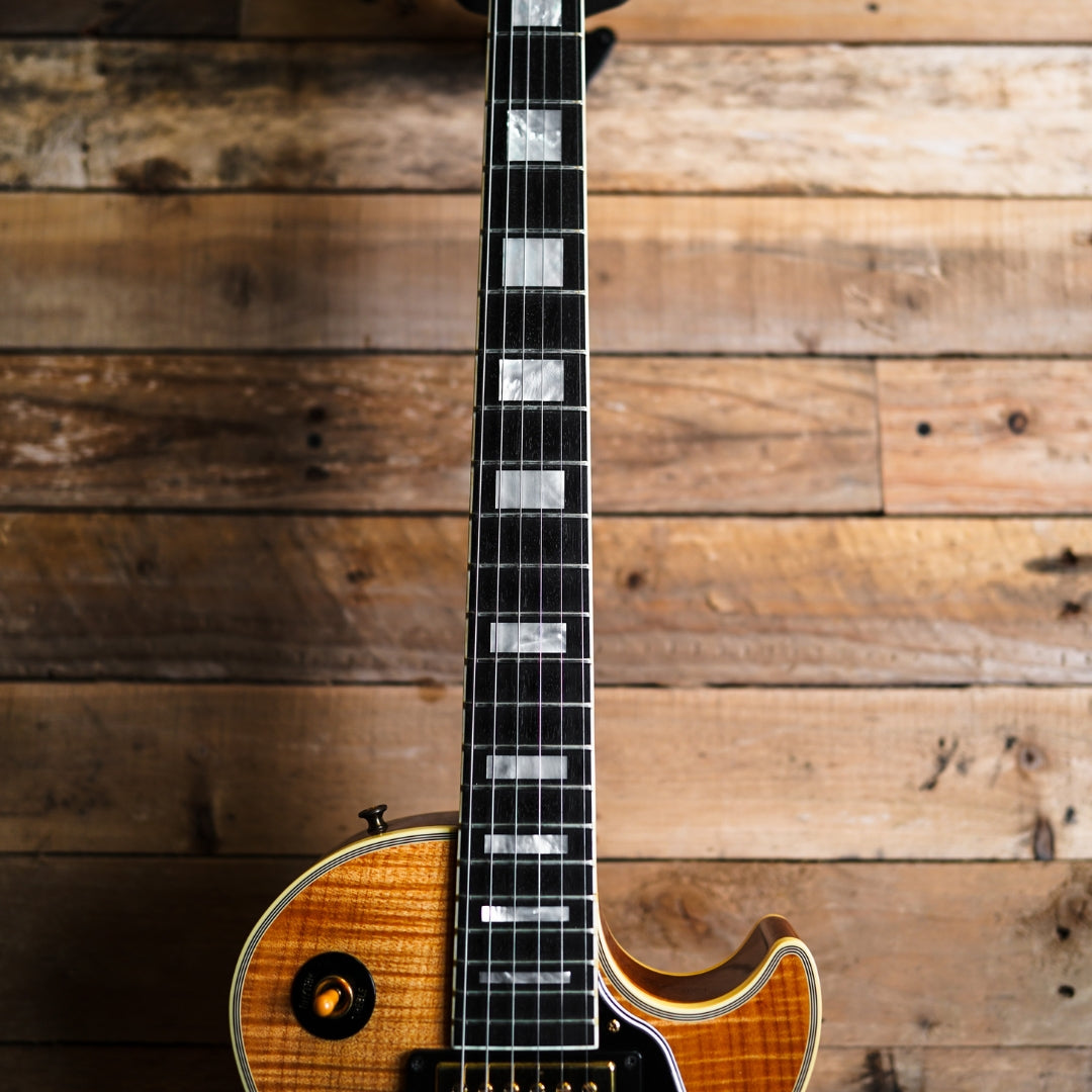 2000 Gibson Custom Shop 1968 Les Paul Custom Natural AAA Flame Top