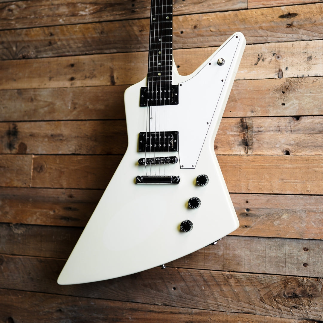 2005 Gibson Explorer '76 Reissue In Classic White